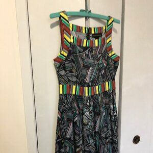 Duro Olowu Ladies Sleeveless Dress Size 8 NEW WITHOUT TAGS